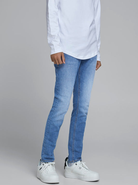 JJILIAM Skinny Fit Jeans - Blue Denim