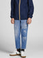 JJIFRANK Tapered Fit Jeans - Blue Denim