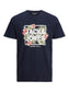 JJBECS T-Shirt - Navy Blazer