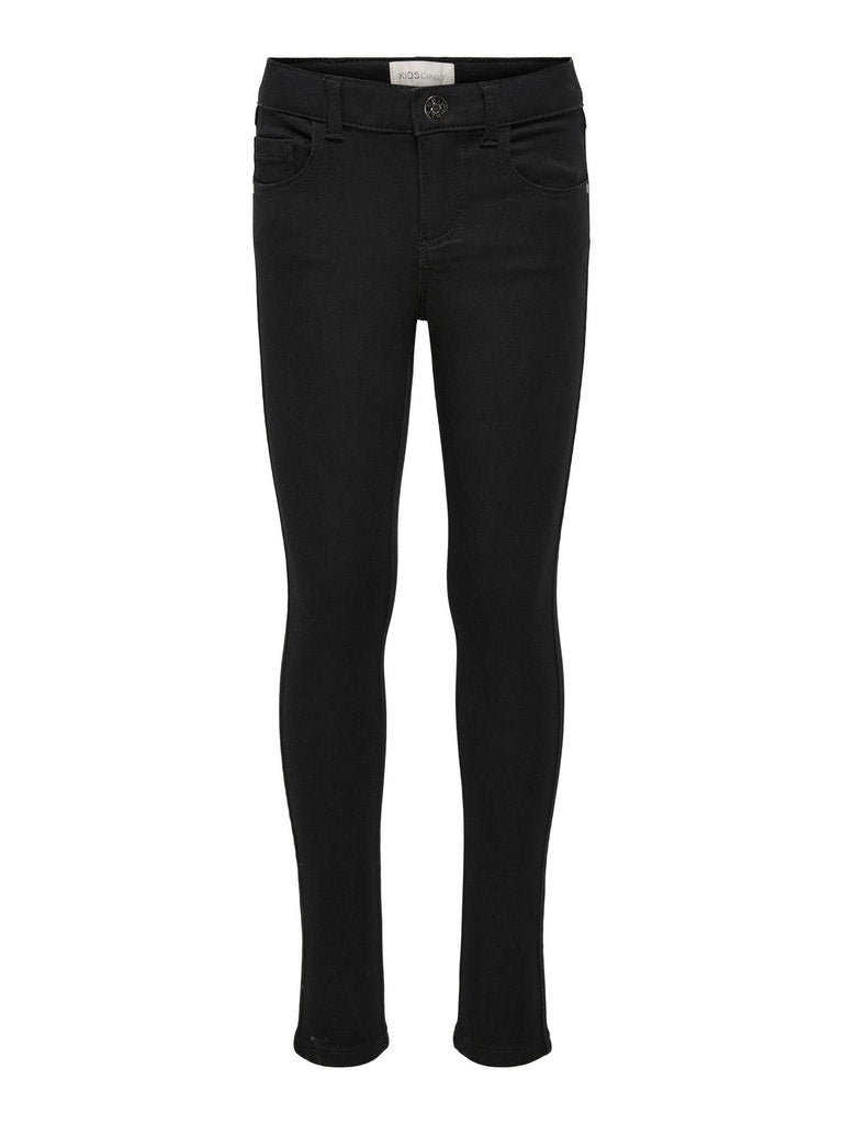 KONROYAL Skinny Fit Jeans - Black