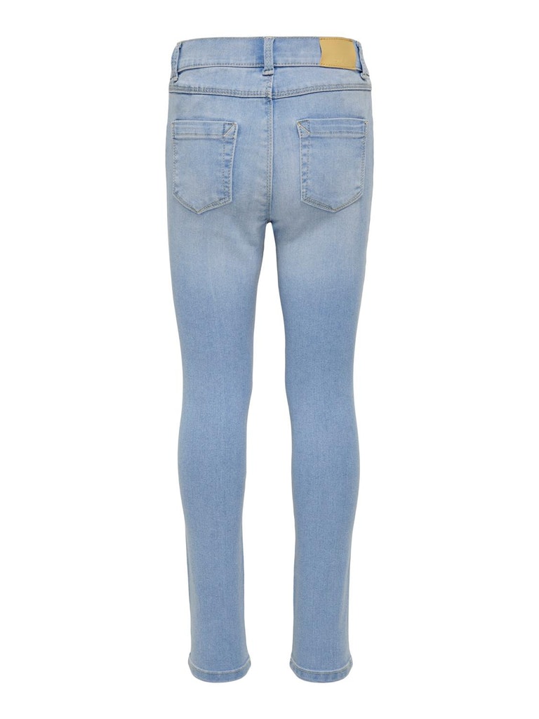 KONROYAL Skinny Fit Jeans - Light Blue Denim