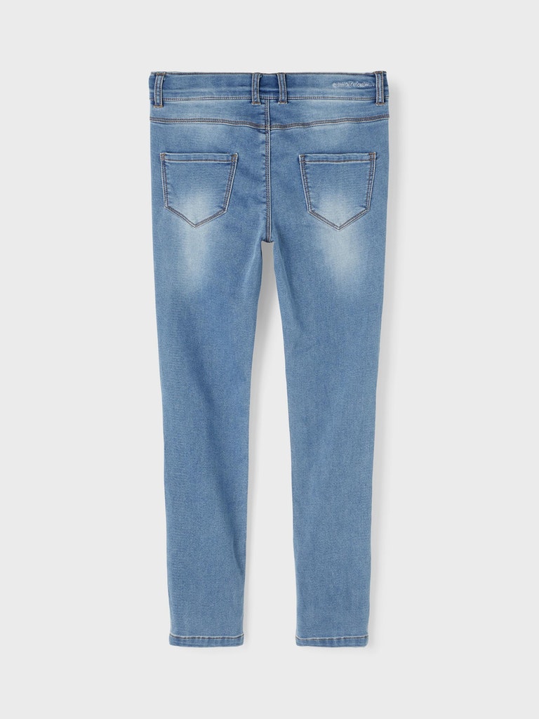 NKFSALLI Slim Fit Jeans - Light Blue Denim