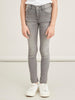 NKFPOLLY Skinny Fit Jeans - Light Grey Denim
