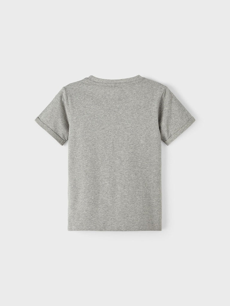 NKMMACKIN T-Shirt - Grey Melange