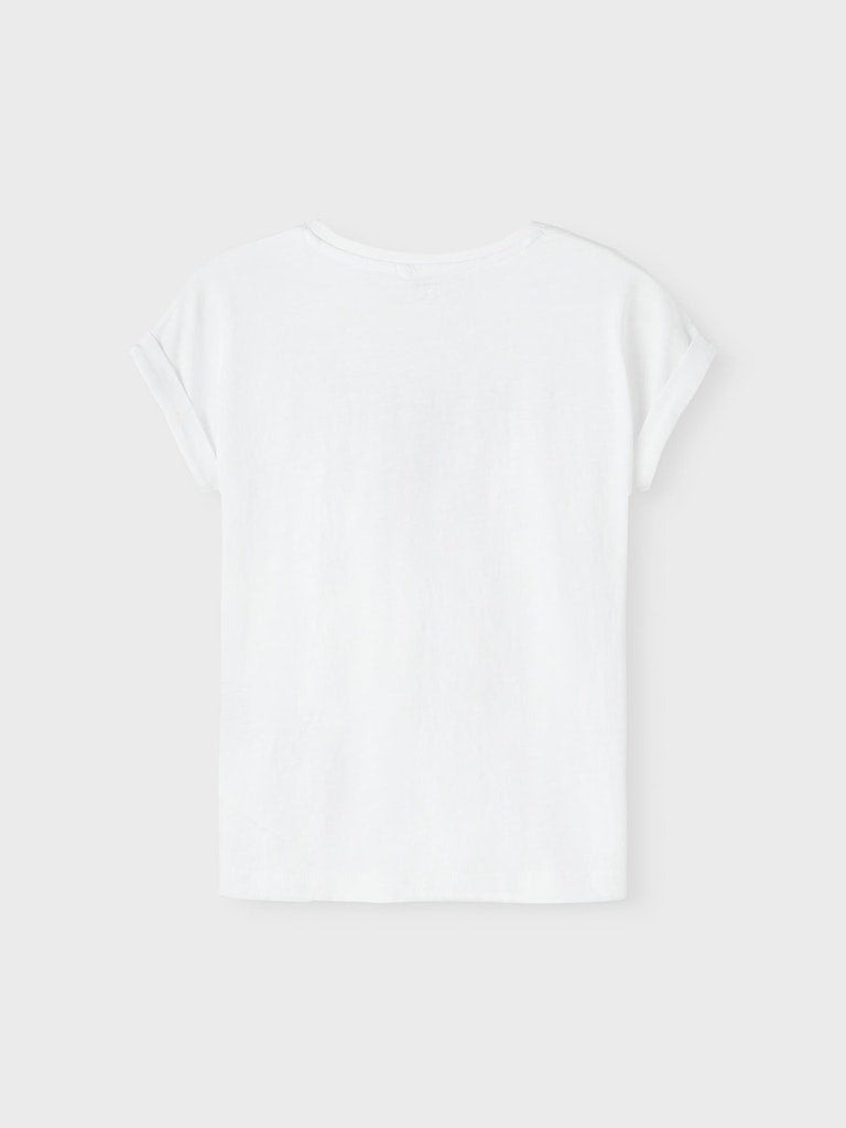 NKFFAMMA T-Shirt - Bright White