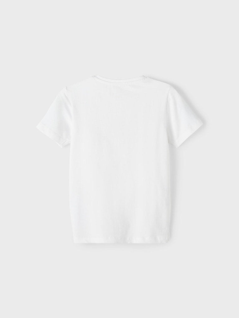 NKMHULRIK T-Shirt - Bright White