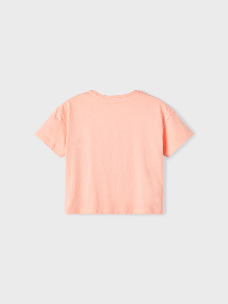 NKFFLICKA T-Shirt - Peach Nectar